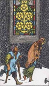 5 of pentacles minor arcana card